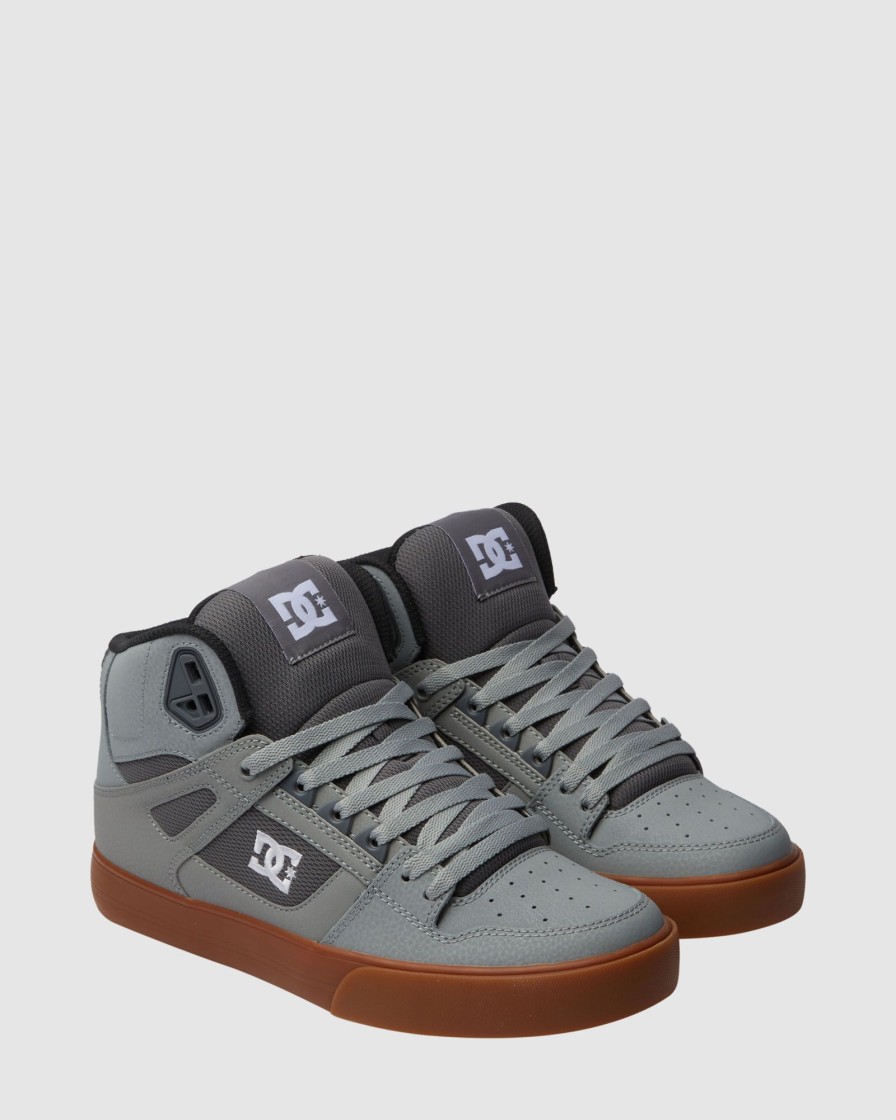 Men DC SHOES Sneakers | Men'S Pure High-Top Shoes