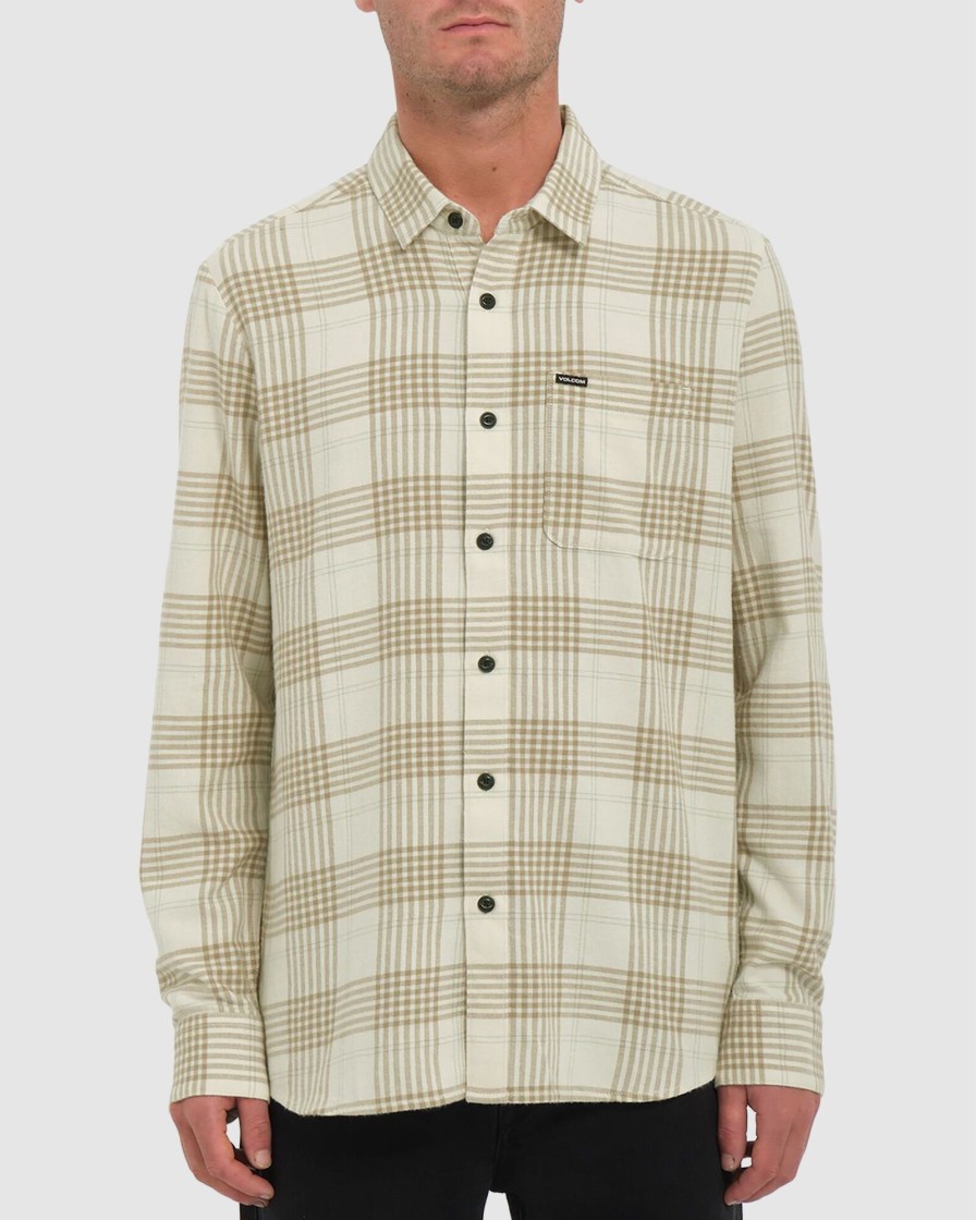 Men VOLCOM Shirts | Caden Plaid Ls