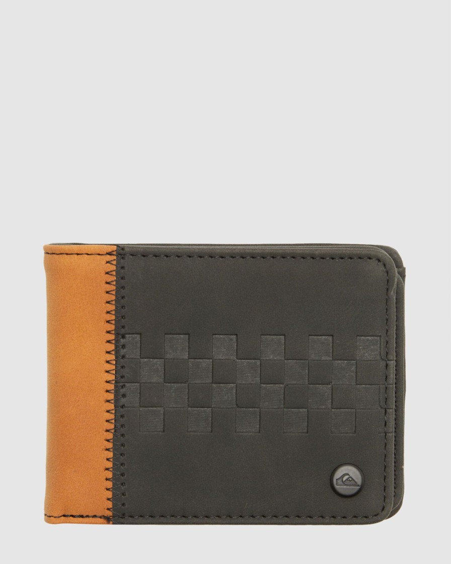 Men QUIKSILVER Wallets | Mens Stamp Ramper Tri-Fold Wallet