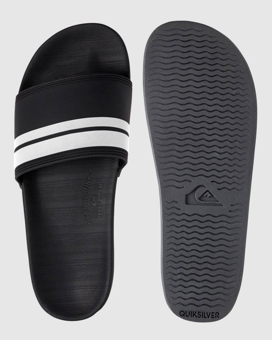 Men QUIKSILVER Slides | Mens Rivi Slide Slider Sandals