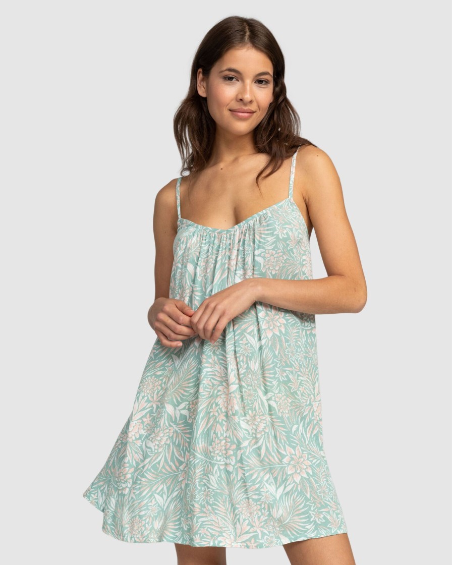 Women ROXY Overswim | Womens Summer Adventures Beach Cover-Up Dress