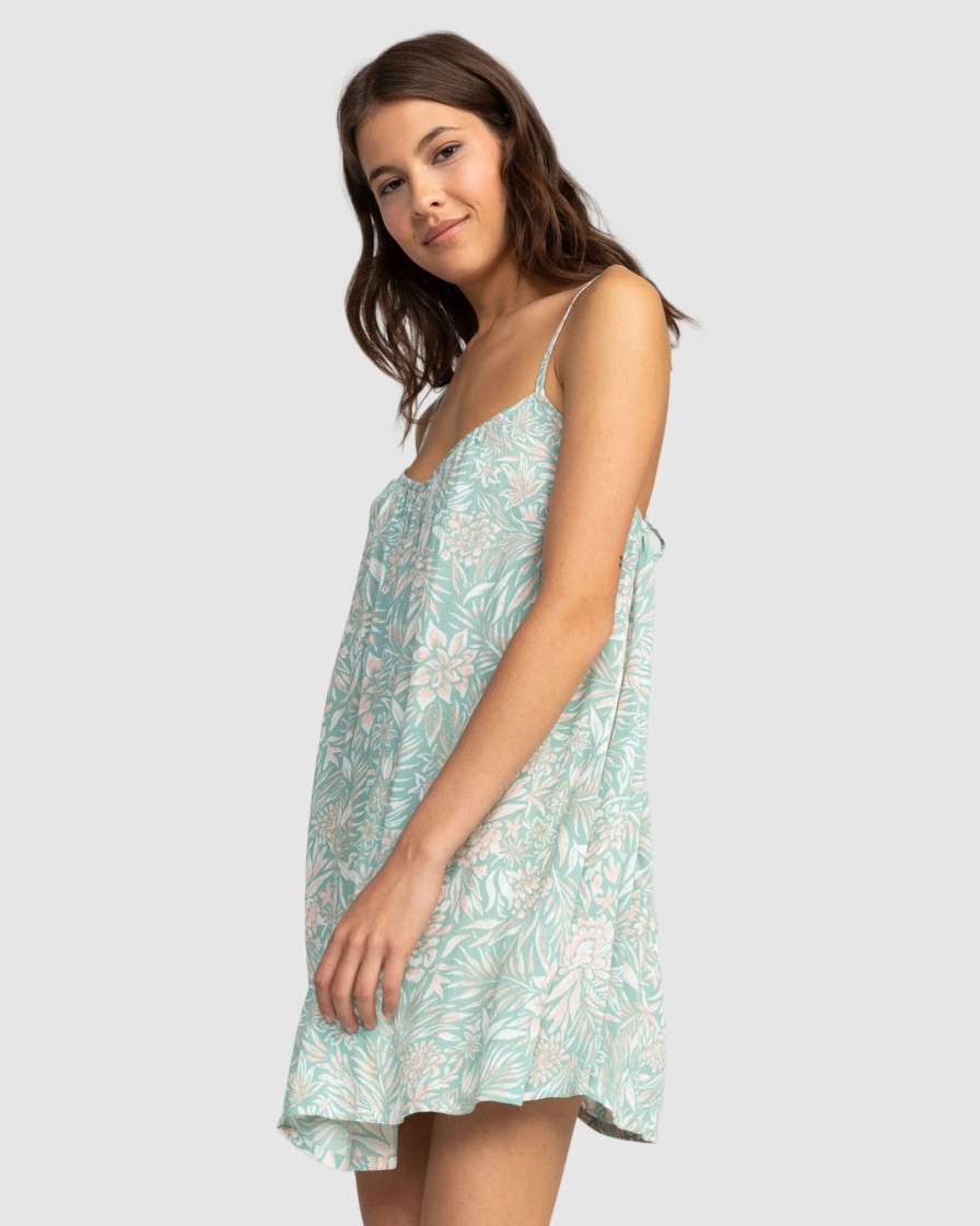 Women ROXY Overswim | Womens Summer Adventures Beach Cover-Up Dress