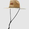 Women QUIKSILVER Headwear | Outsider Straw Lifeguard Hat