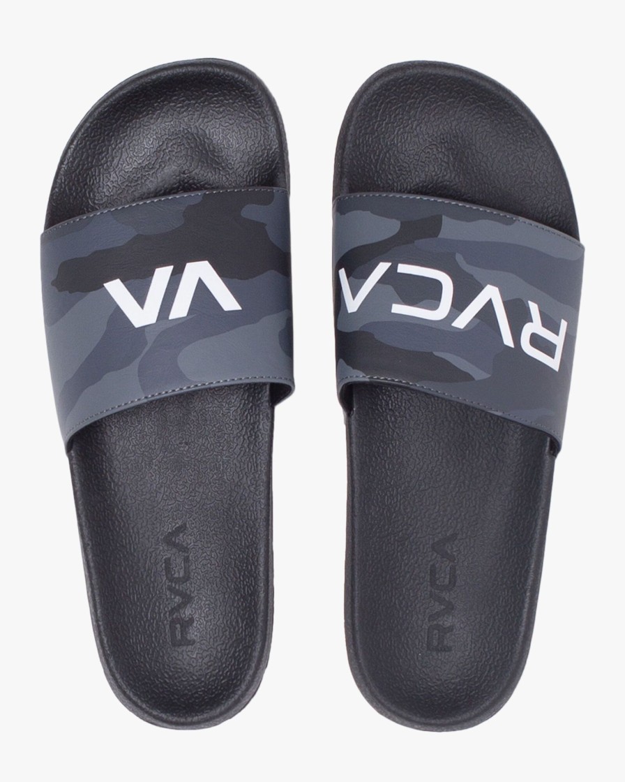 Men RVCA Slides | Rvca Sport Slides