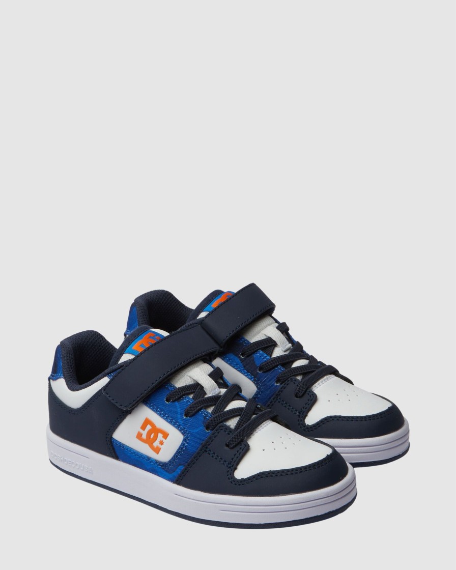 Youth DC SHOES Footwear | Kids' Manteca 4 Elastic Lace Shoes