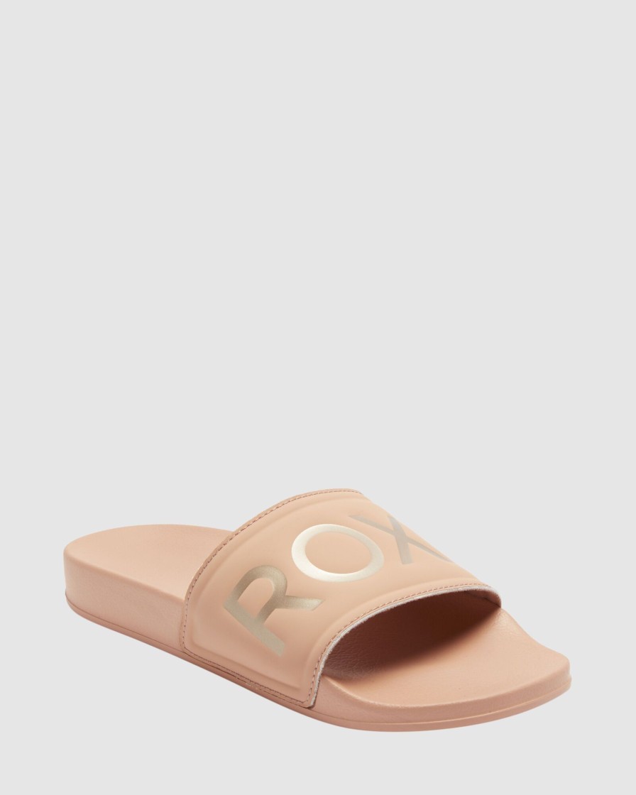 Women ROXY Slides | Womens Slippy Slider Sandals