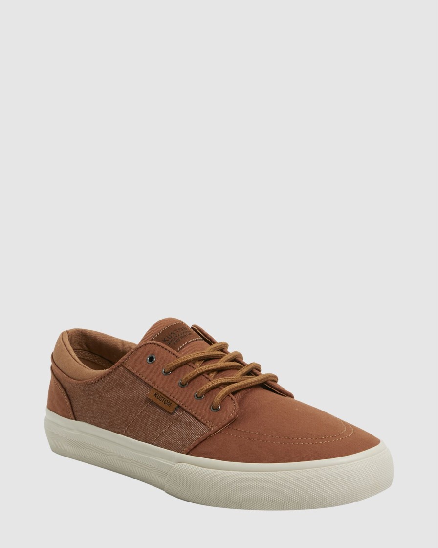 Men KUSTOM Casual | Remark Wide Brown