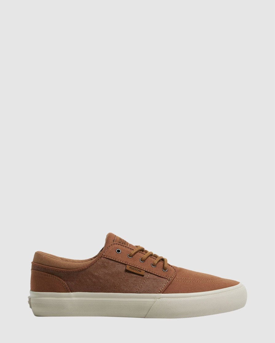 Men KUSTOM Casual | Remark Wide Brown