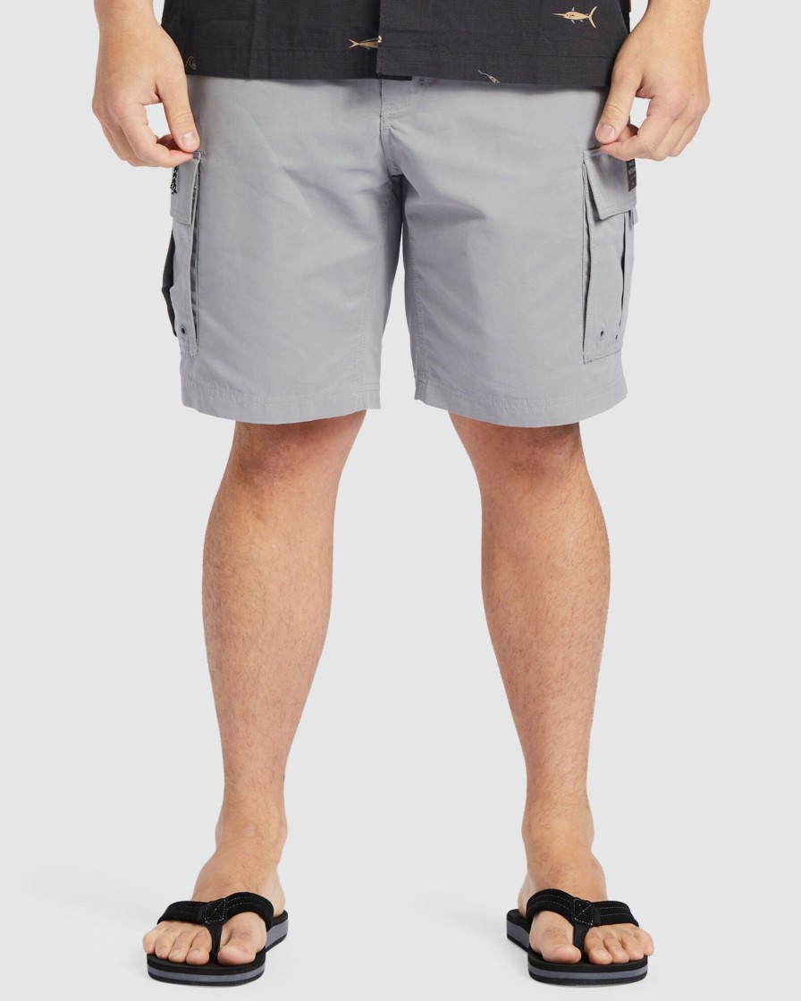 Men QUIKSILVER Shorts | Mens Waterman Maldive Atoll Cargo Shorts