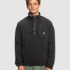 Men QUIKSILVER Jumpers & Hoodies | Mens No Destination Half Zip Hoodie