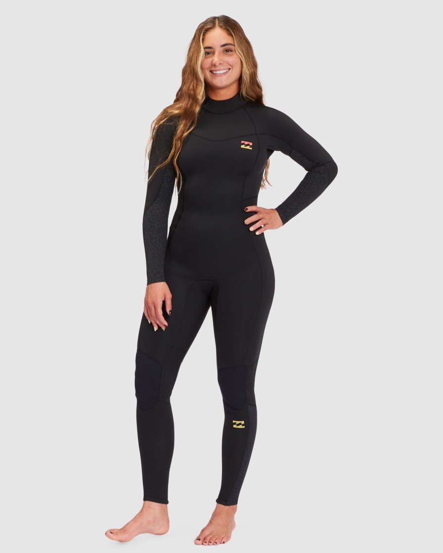 Women BILLABONG Wetsuits | 3/2 Synergy Back Zip Steamer Wetsuit