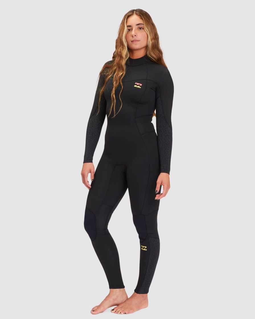 Women BILLABONG Wetsuits | 3/2 Synergy Back Zip Steamer Wetsuit