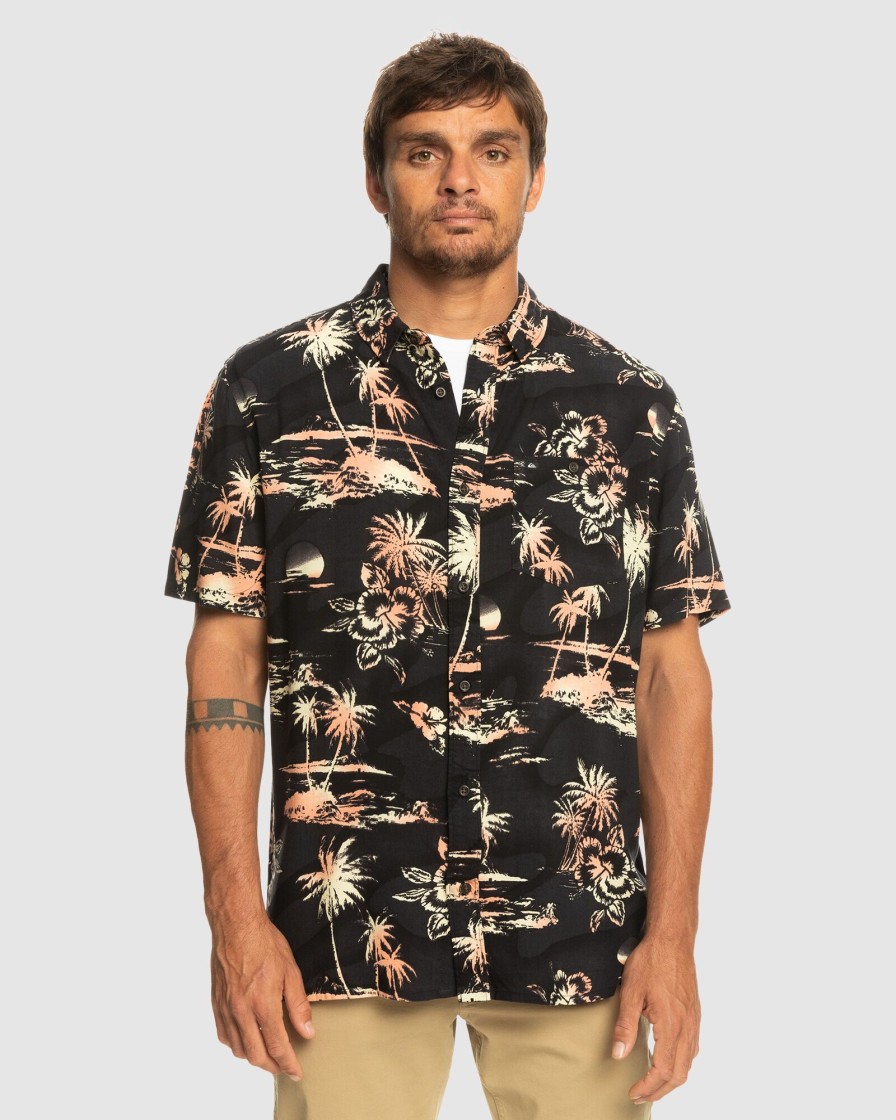 Men QUIKSILVER Shirts | Airflow Viscose Ss