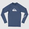 Youth QUIKSILVER Clothing | Boys 8-16 All Time Long Sleeve Upf 50 Rash Vest