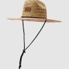 Men QUIKSILVER Headwear | Outsider Straw Lifeguard Hat