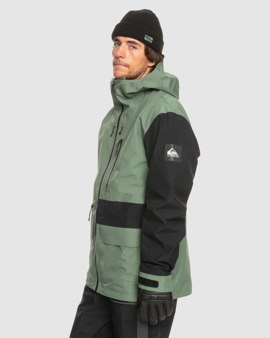 Men QUIKSILVER Jackets | Mens Highline Pro Sammy Carlson 3L Gore-Tex® Technical Snow Jacket