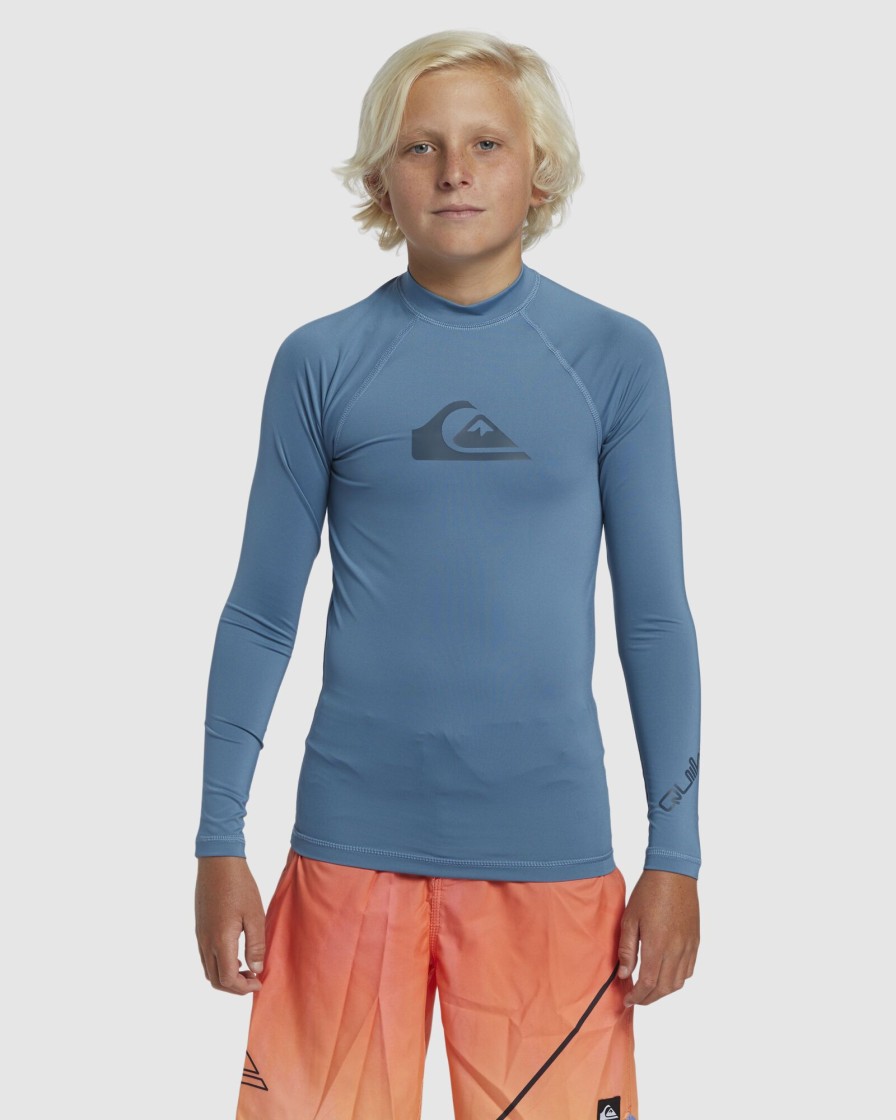 Youth QUIKSILVER Clothing | Boys 8-16 All Time Long Sleeve Upf 50 Rash Vest