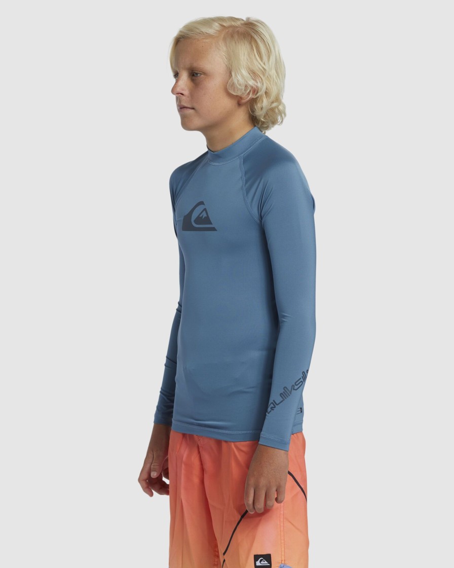 Youth QUIKSILVER Clothing | Boys 8-16 All Time Long Sleeve Upf 50 Rash Vest