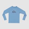 Youth QUIKSILVER Clothing | Boys 2-7 All Time Long Sleeve Upf 50 Rash Vest