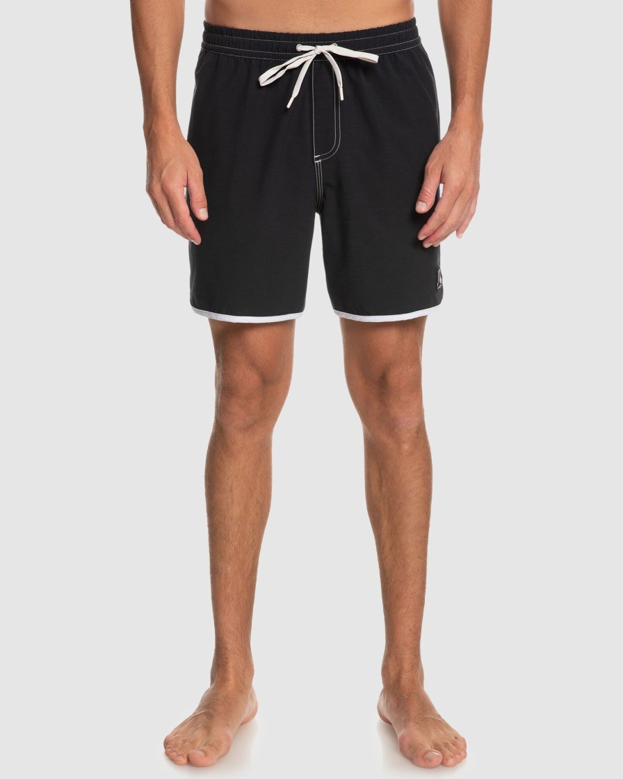 Men QUIKSILVER Boardshorts | Mens Original Scallop 17" Swim Shorts