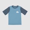 Youth QUIKSILVER Clothing | Boys 2-7 Heats Omni Short Sleeve Rash Vwst