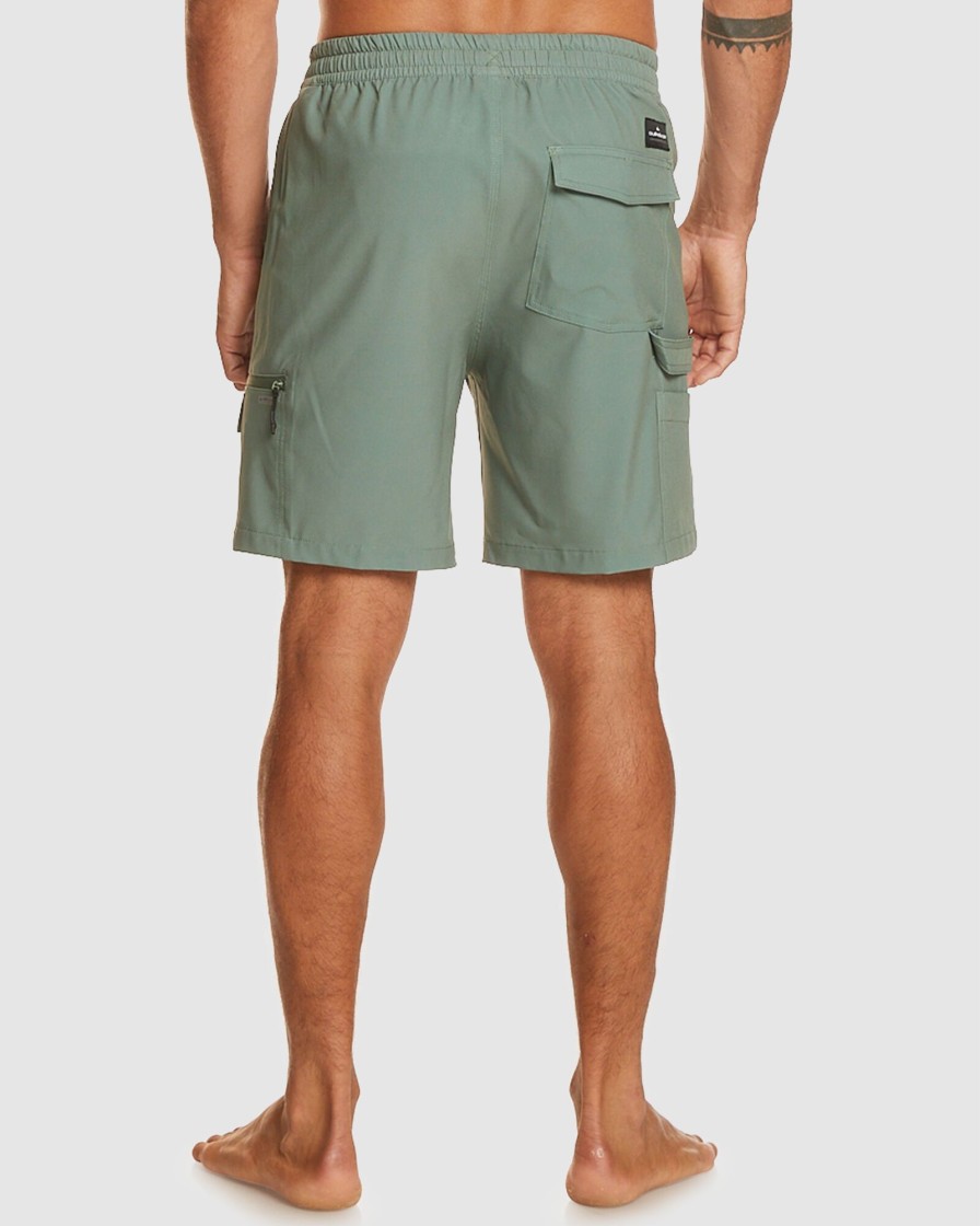 Men QUIKSILVER Boardshorts | Mens Taxer Cargo 18" Amphibian Boardshorts