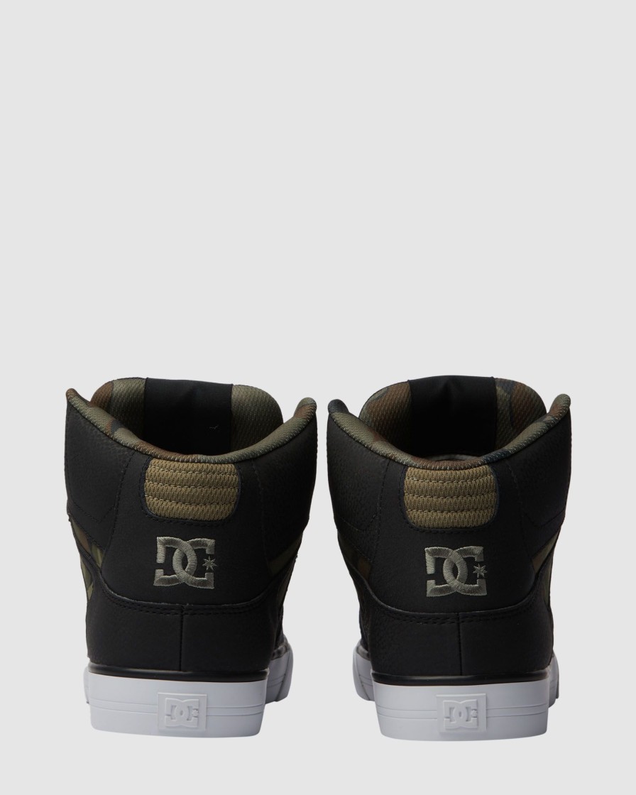 Men DC SHOES Sneakers | Men'S Pure High-Top Shoes