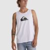 Men QUIKSILVER Singlets & Tanks | Mens Comp Logo Muscle Vest Top