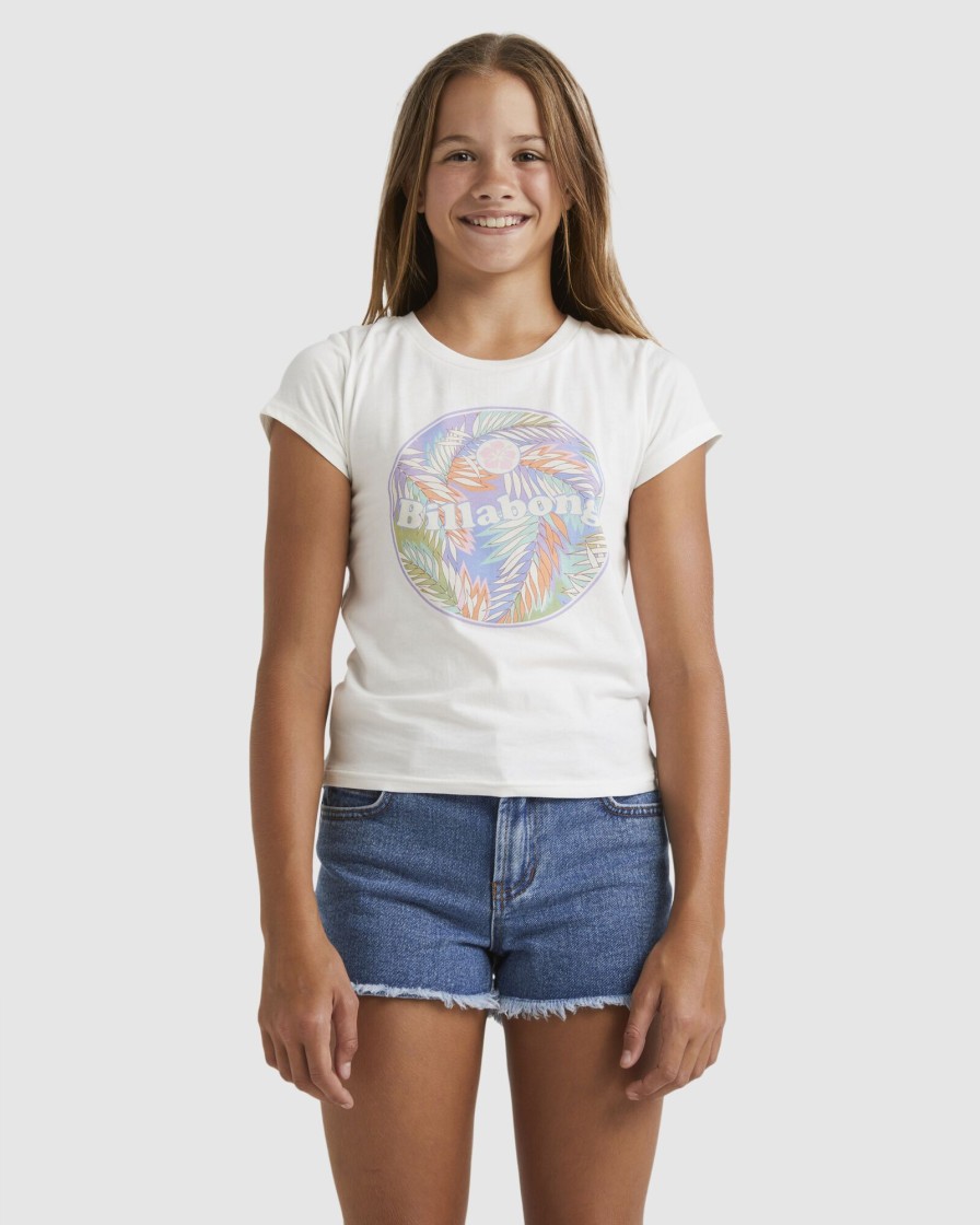 Youth BILLABONG Clothing | Girls 6-14 Pastel Palms Formula T-Shirt