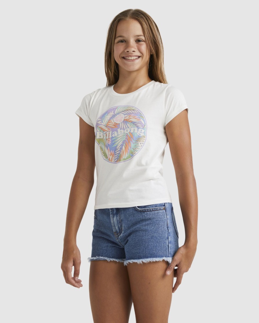 Youth BILLABONG Clothing | Girls 6-14 Pastel Palms Formula T-Shirt