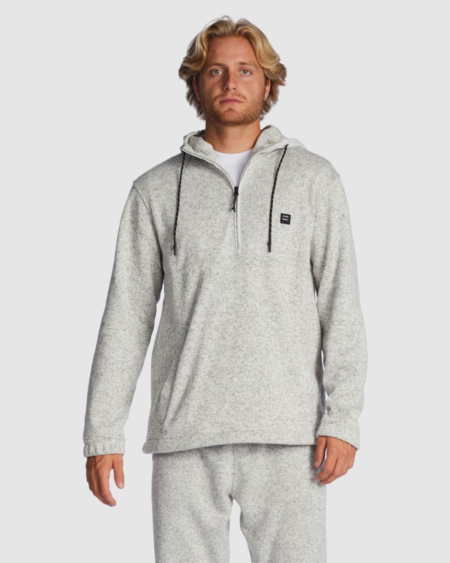 Men BILLABONG Jumpers & Hoodies | A/Div Boundary Hooded Half-Zip Pullover