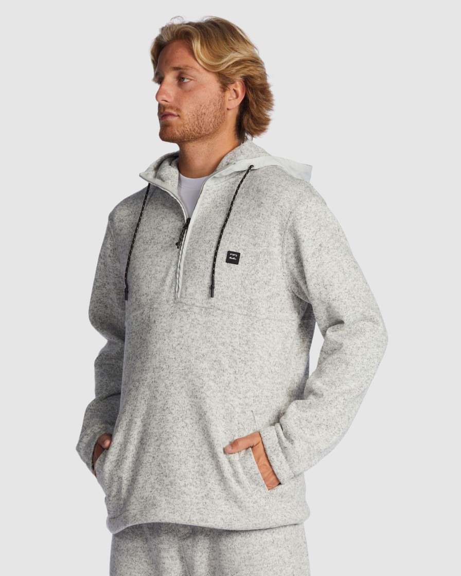 Men BILLABONG Jumpers & Hoodies | A/Div Boundary Hooded Half-Zip Pullover