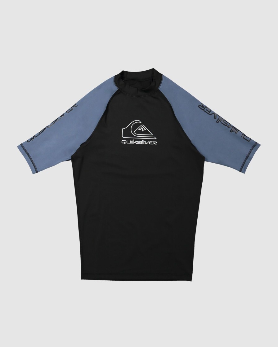 Men QUIKSILVER Rashvests | Mens On Tour Short Sleeve Rash Vest