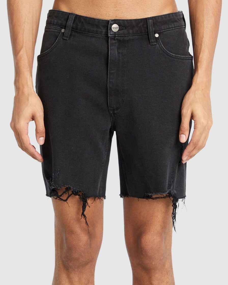 Men WRANGLER Shorts | Eazy Straight Short Smoke Smas