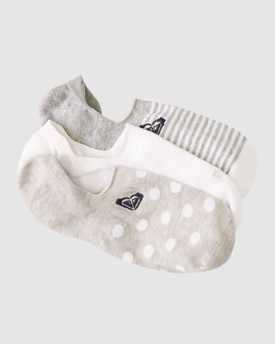 Women ROXY Socks & Underwear | Womens No Show Liner Socks