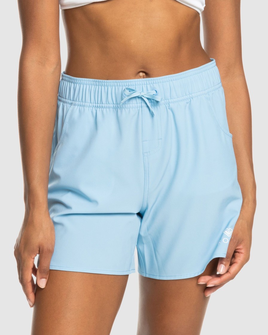 Women ROXY Overswim | Womens Roxy Wave 5" Board Shorts