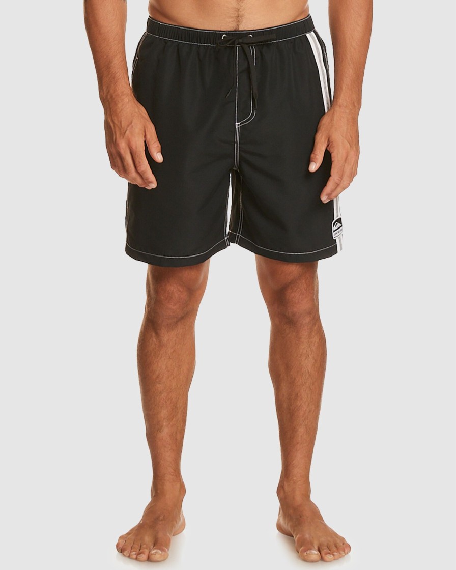 Men QUIKSILVER Boardshorts | Mens Sof Volley 18" Swim Shorts