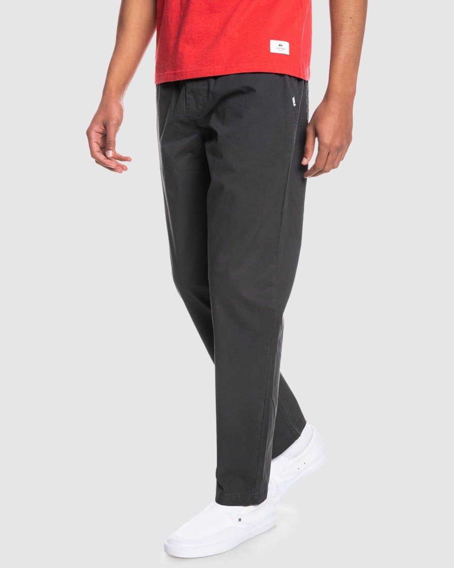 Men QUIKSILVER Pants | Mens Taxer Beach Cruiser Elasticated Pants