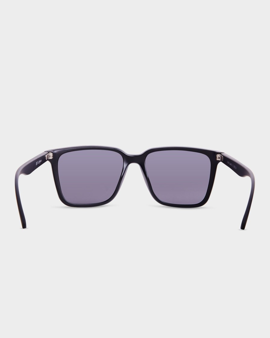 Men LE SPECS Sunglasses | Fair Game Matte Black Smoke M