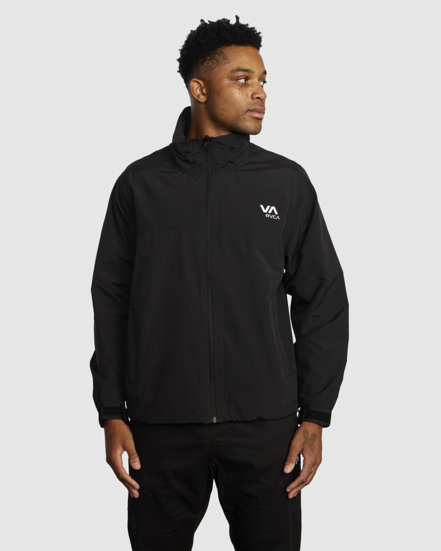 Men RVCA Jackets | Va Sport Outsider Packable Anorak Jacket