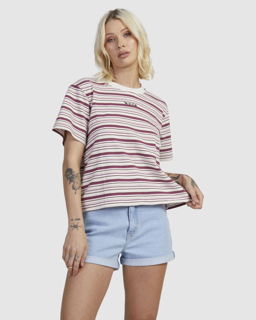 Women RVCA Tops | Formerly Patched T-Shirt