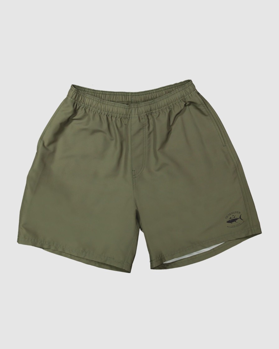 Men QUIKSILVER Shorts | Mens Focus Walkshort Elasticated Shorts