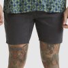 Men RVCA Shorts | Frayed Denim Shorts