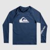 Youth QUIKSILVER Clothing | Boys 2-7 All Time Long Sleeve Upf 50 Rash Vest