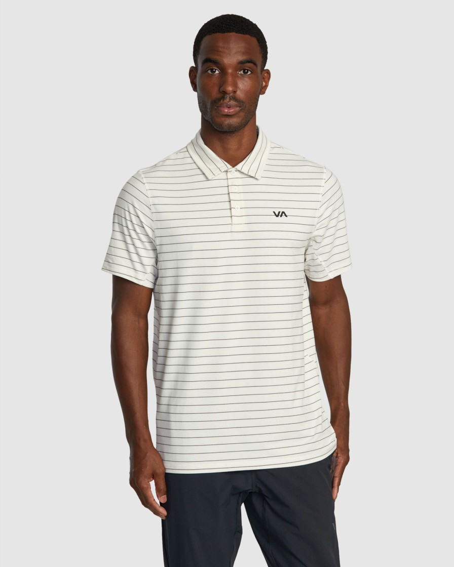 Men RVCA Shirts | Va Sport Vent Technical Polo Shirt