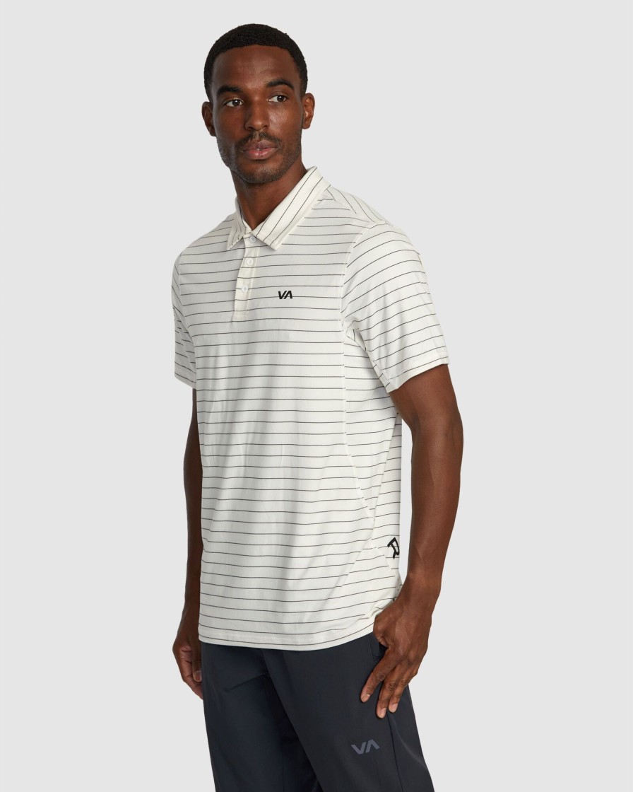 Men RVCA Shirts | Va Sport Vent Technical Polo Shirt