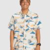 Men QUIKSILVER Shirts | Mens Slow Dazed Short Sleeve Shirt