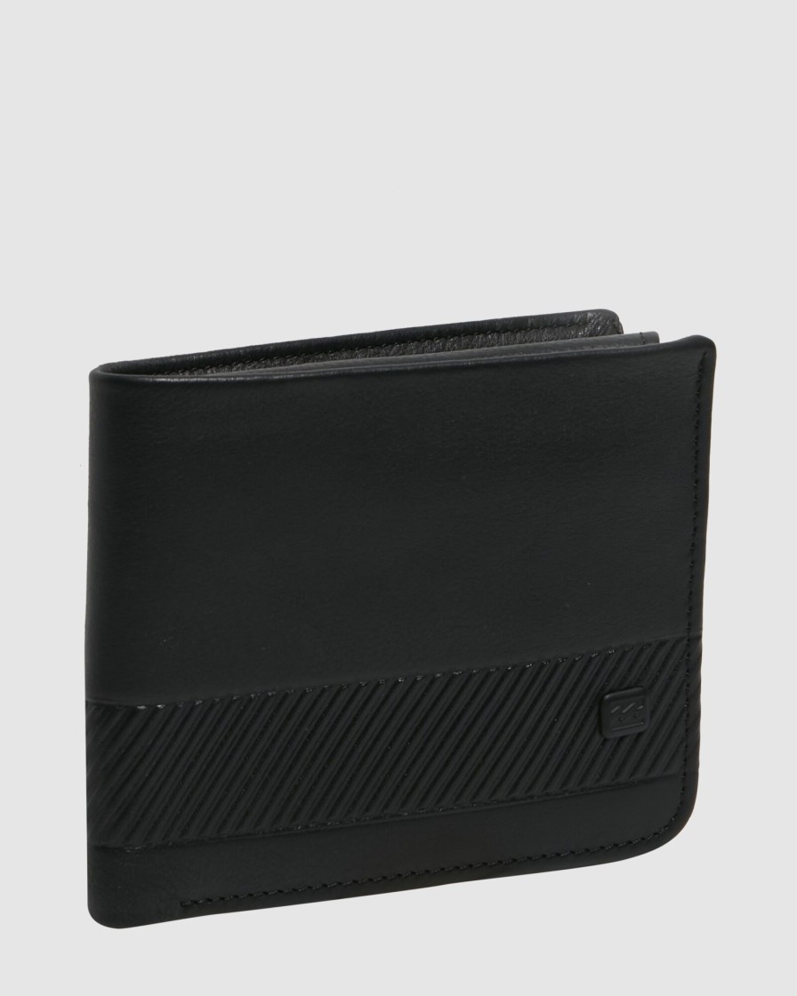 Men BILLABONG Wallets | Secret Pocket Leather Wallet