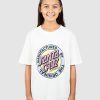 Youth SANTA CRUZ Clothing | Mfg Dot Front Tee Wht