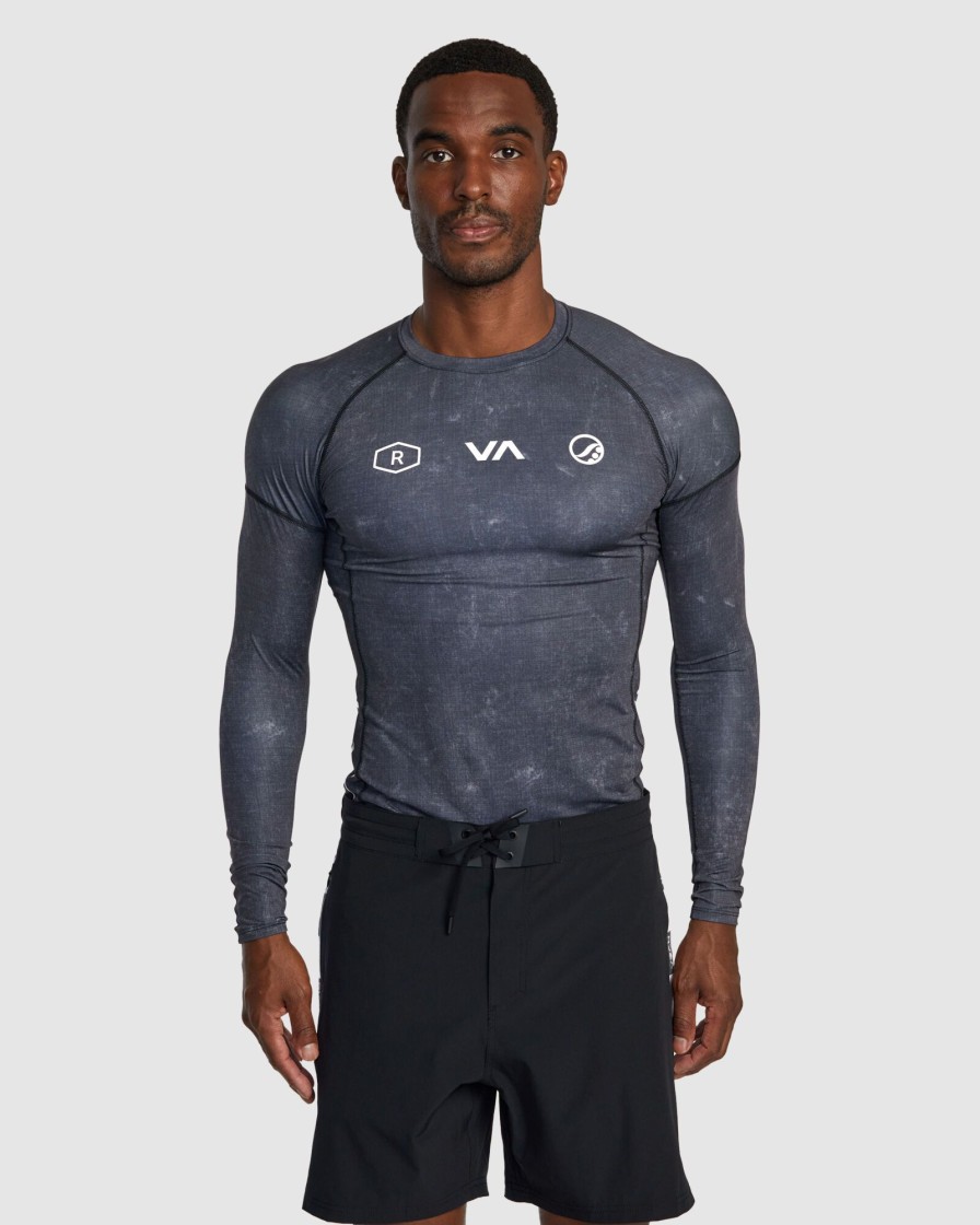 Men RVCA Rashvests | Ruotolo Sport Long Sleeve Rashguard